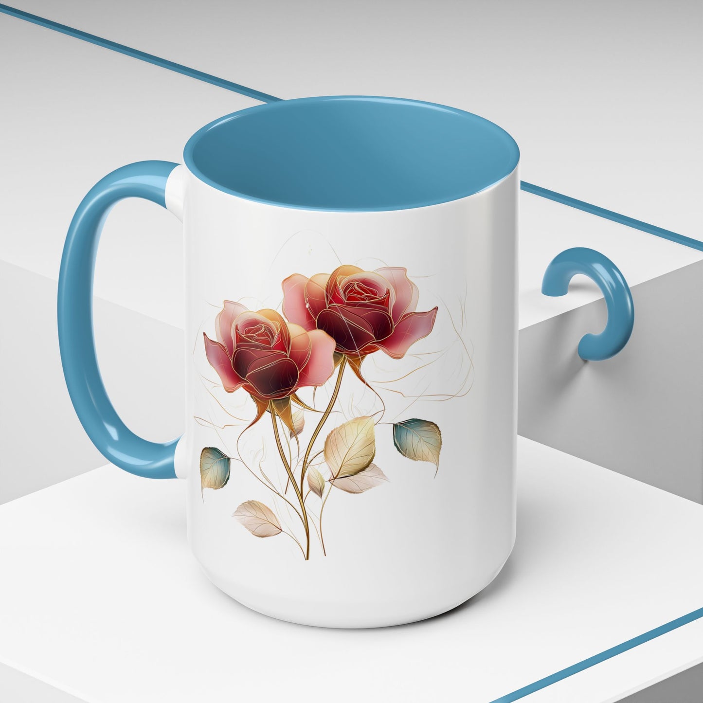 Elegant Ethereal RoseCoffee/Tea Cup (15oz)