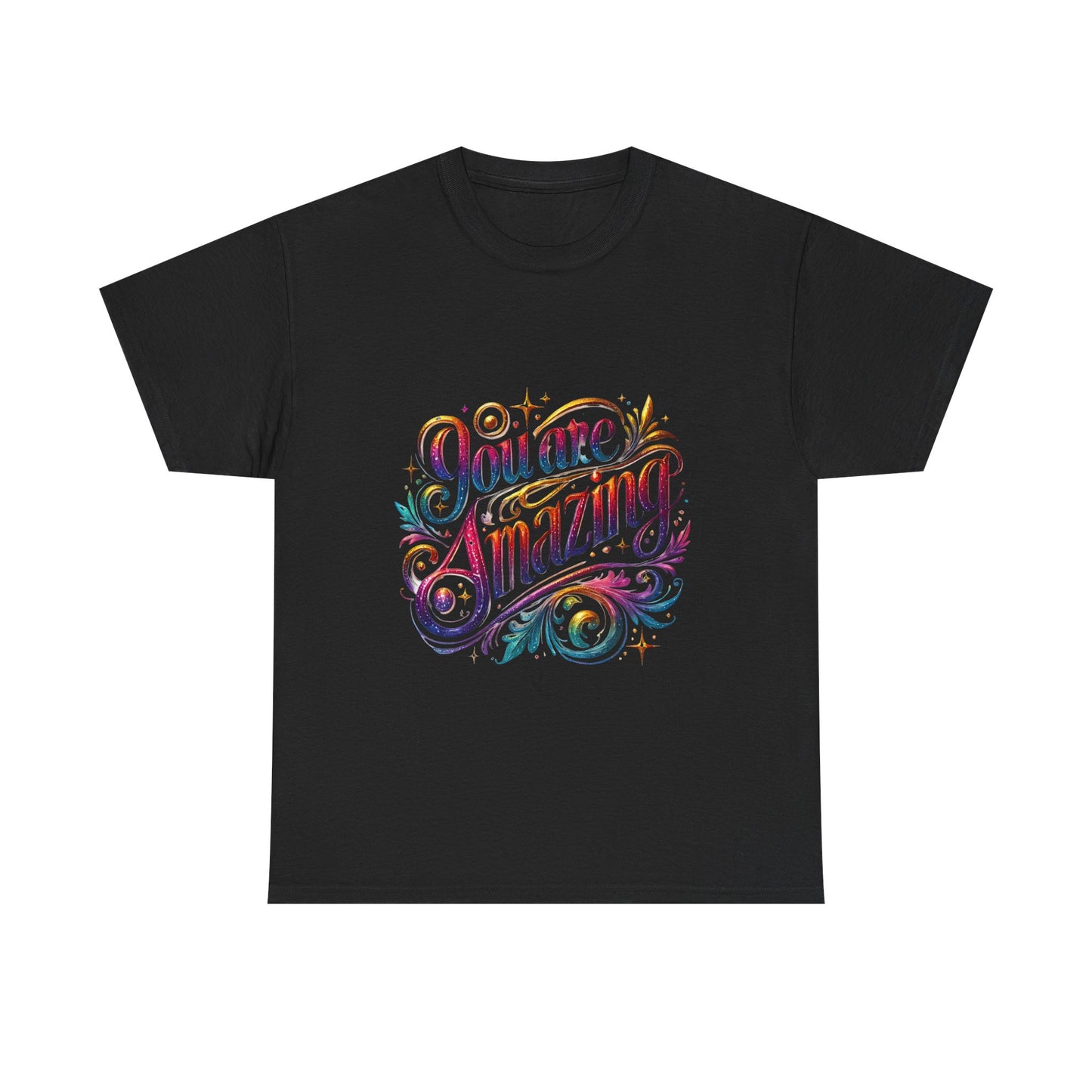 You Are Amazing T-Shirt — Colorful Inspirational Graphic Tee